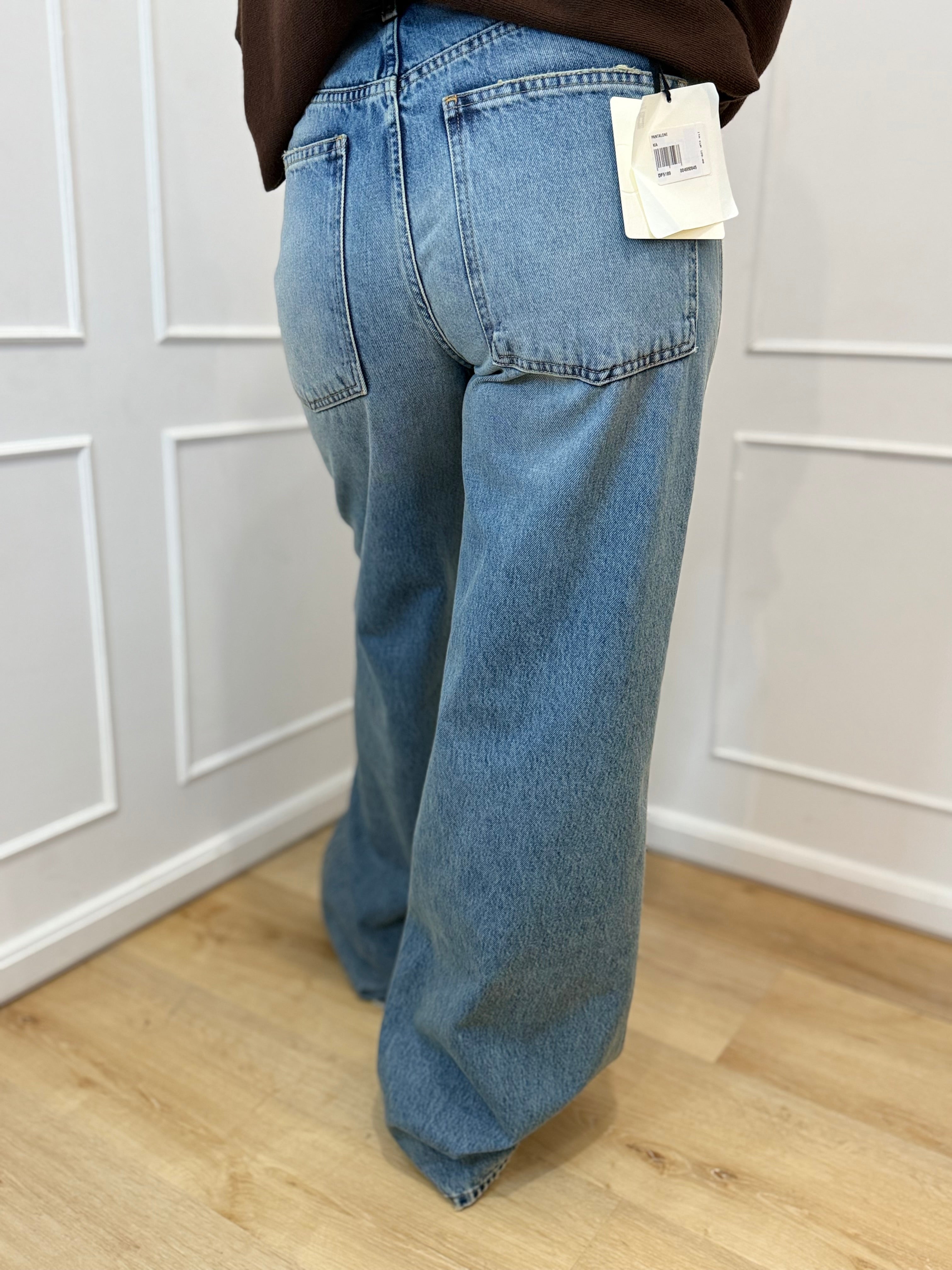 Jeans Kia wide leg fit vicolo