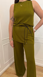 Gilet lungo spacchi olio kontatto