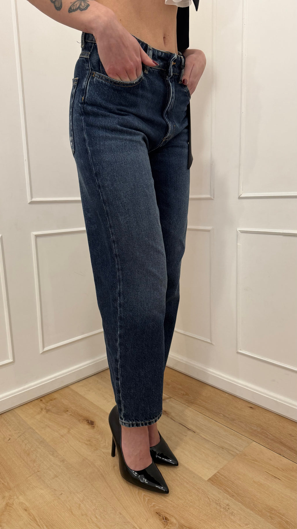 Jeans Jill deep blue icon denim
