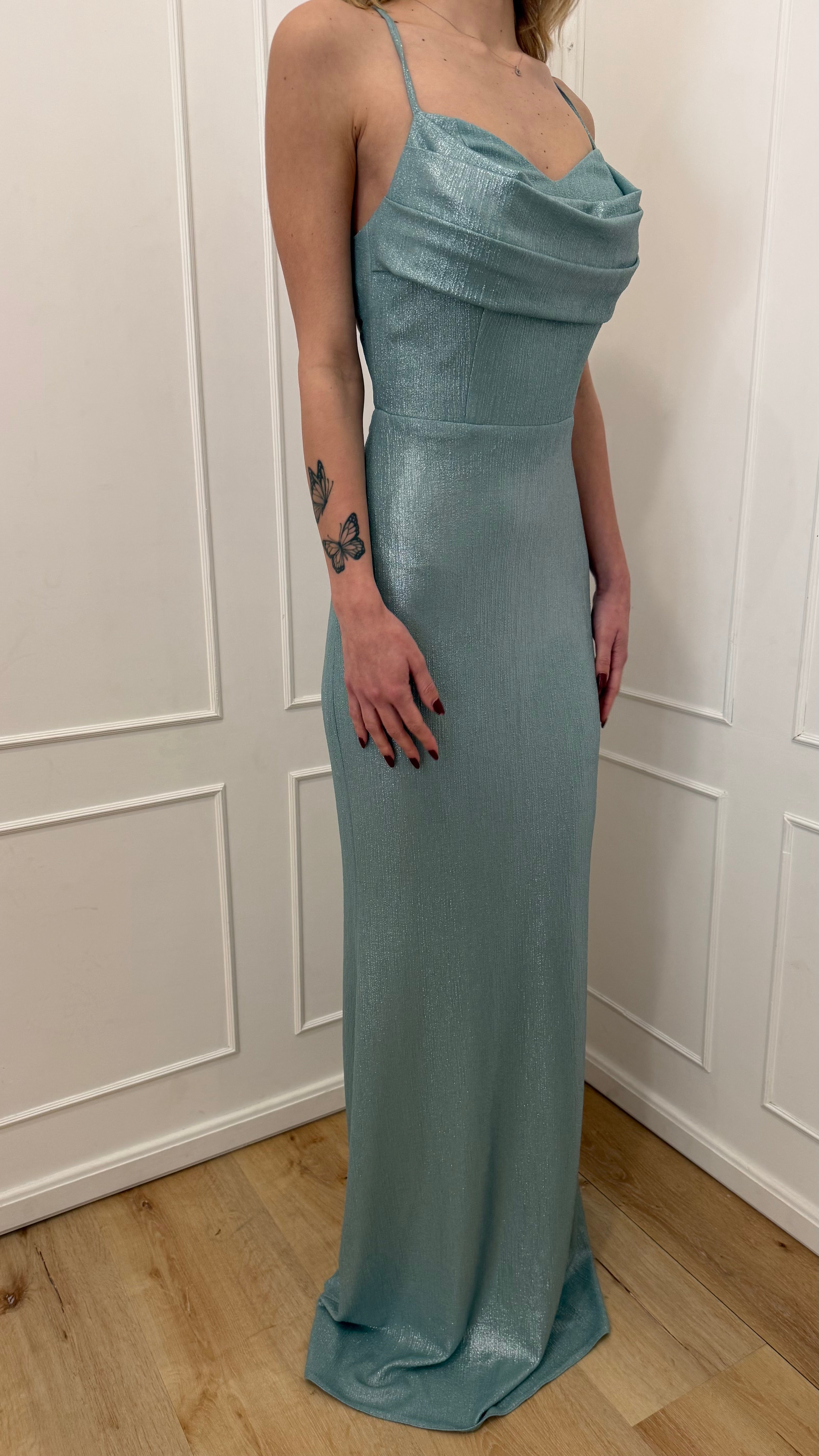 Abito verde acqua Vivien Luxury