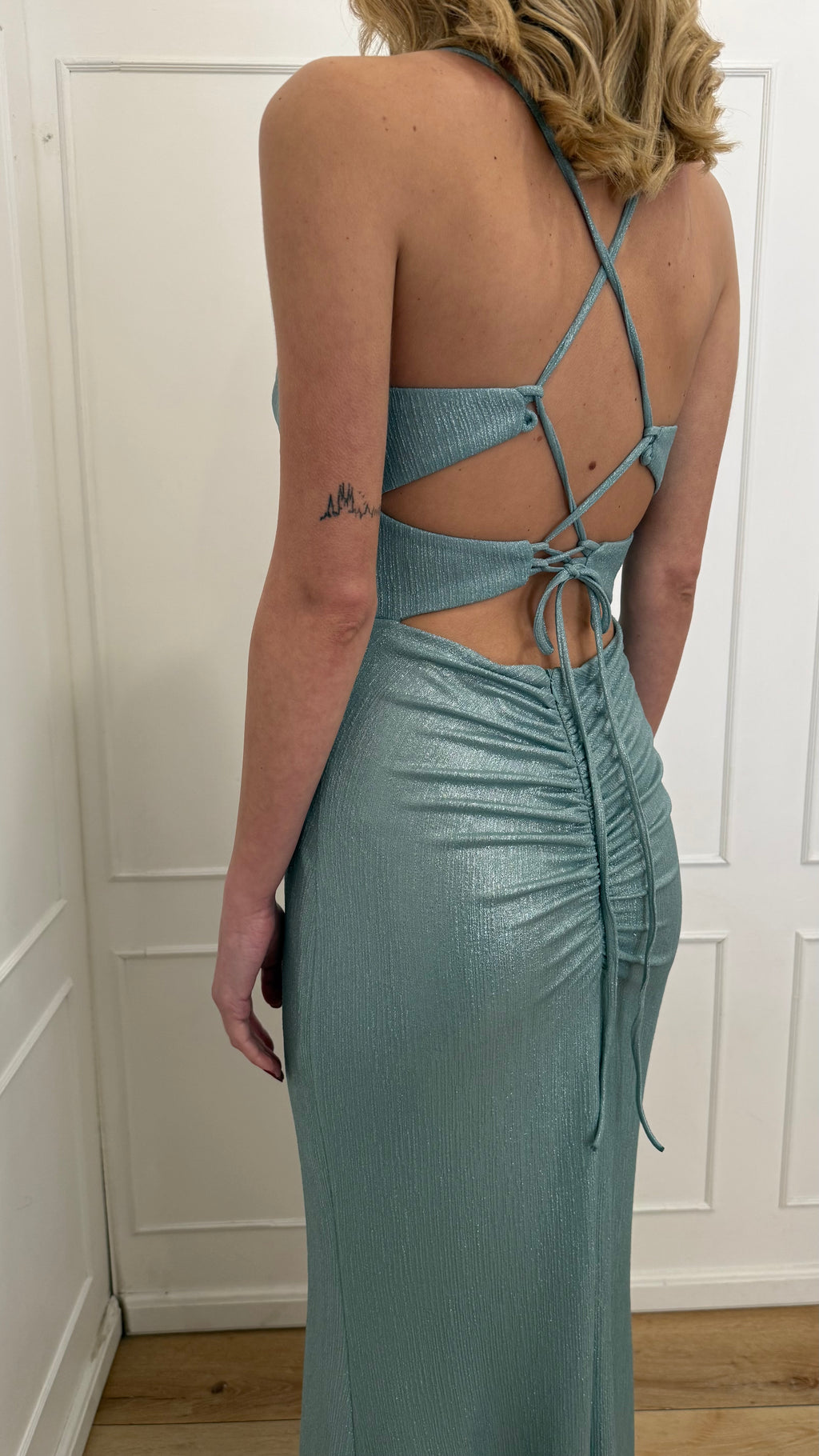 Abito verde acqua Vivien Luxury
