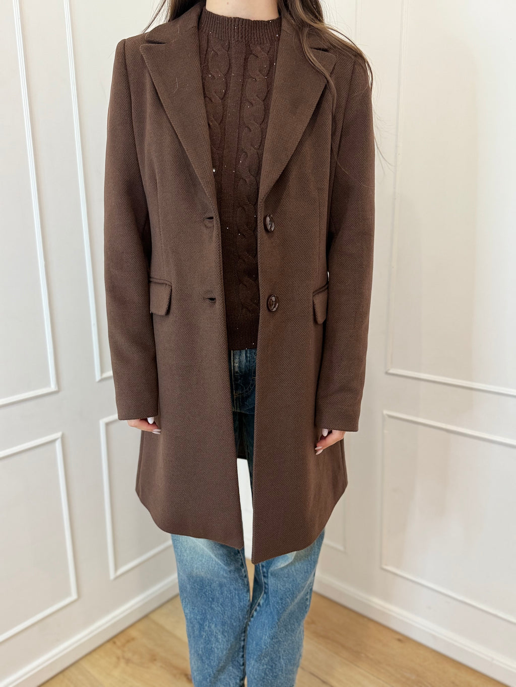 Cappotto basico Susy mix