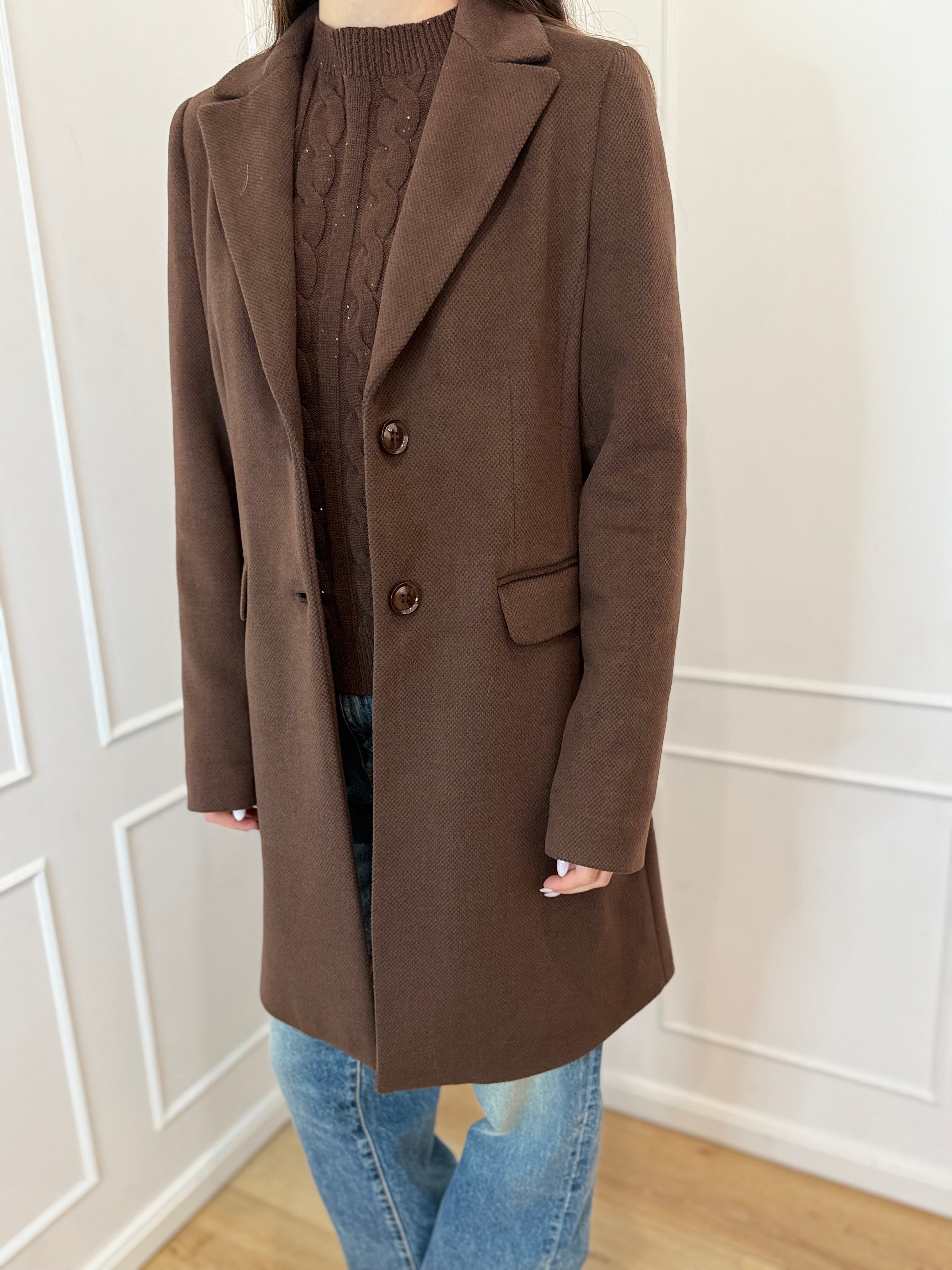 Cappotto basico Susy mix