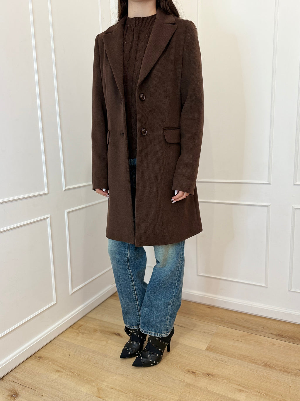 Cappotto basico Susy mix