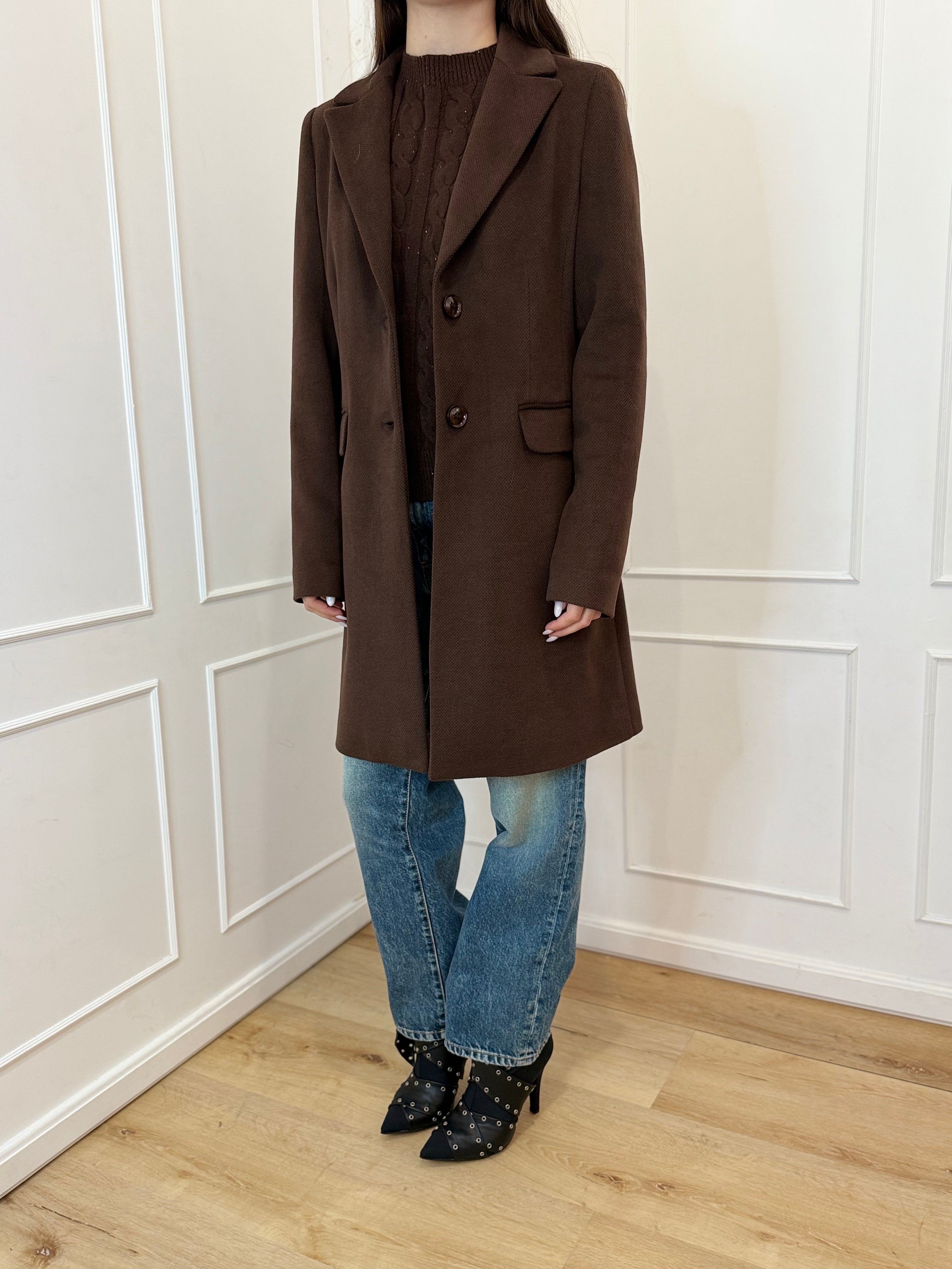 Cappotto basico Susy mix