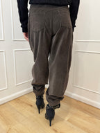 Pantalone uovo con cintura susymix