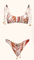 Bikini Donna Me Fui Top Regolabile e Slip Americano fisso