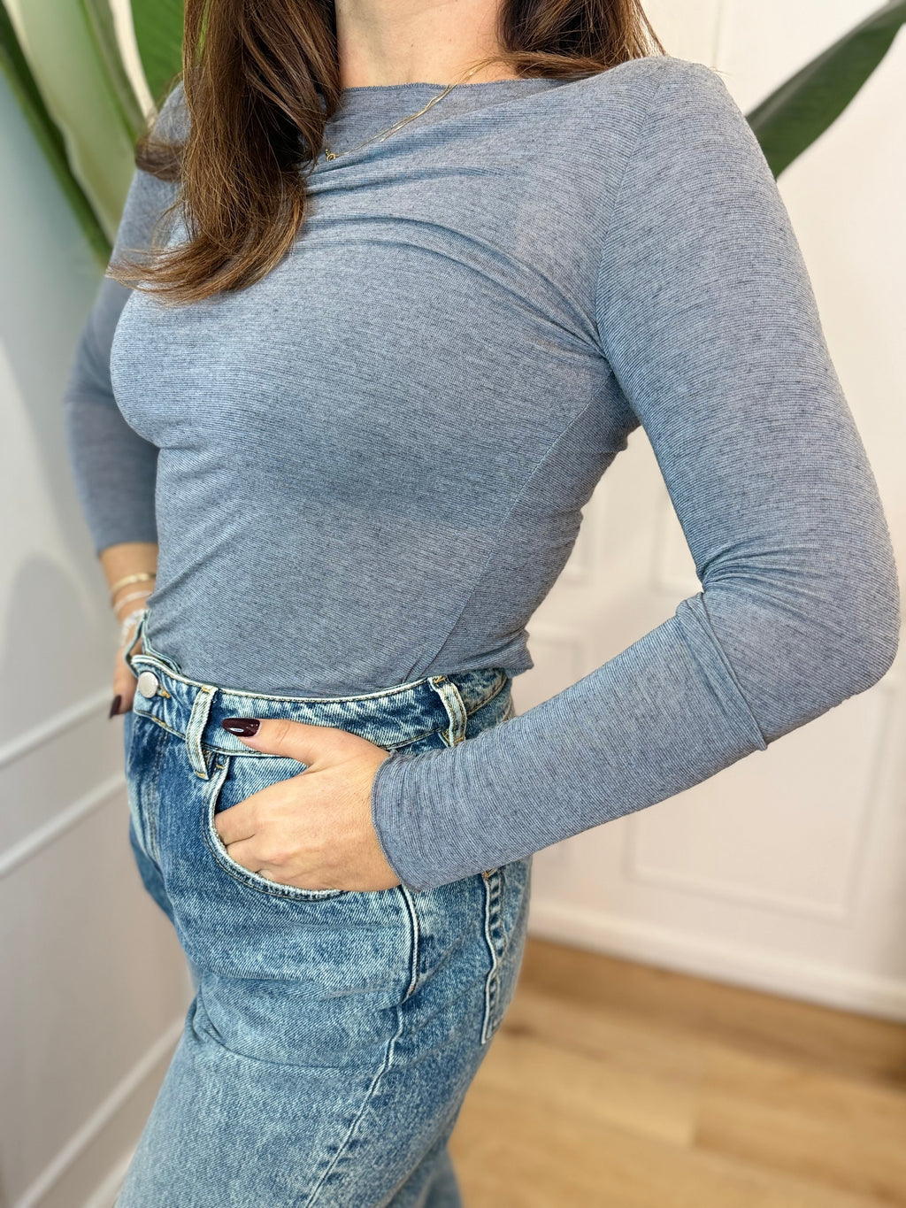 Maglia basica misto cashmere Susy mix