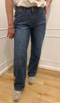 Jeans melody con strass vicolo