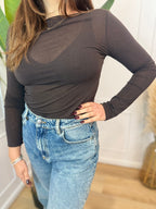 Maglia basica misto cashmere Susy mix