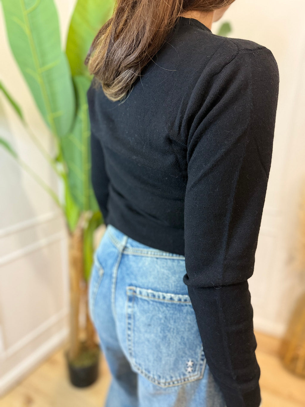 Maglia Paricollo nera Hinnominate