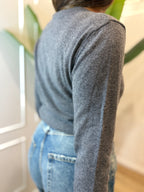 Maglia Paricollo grigia Hinnominate