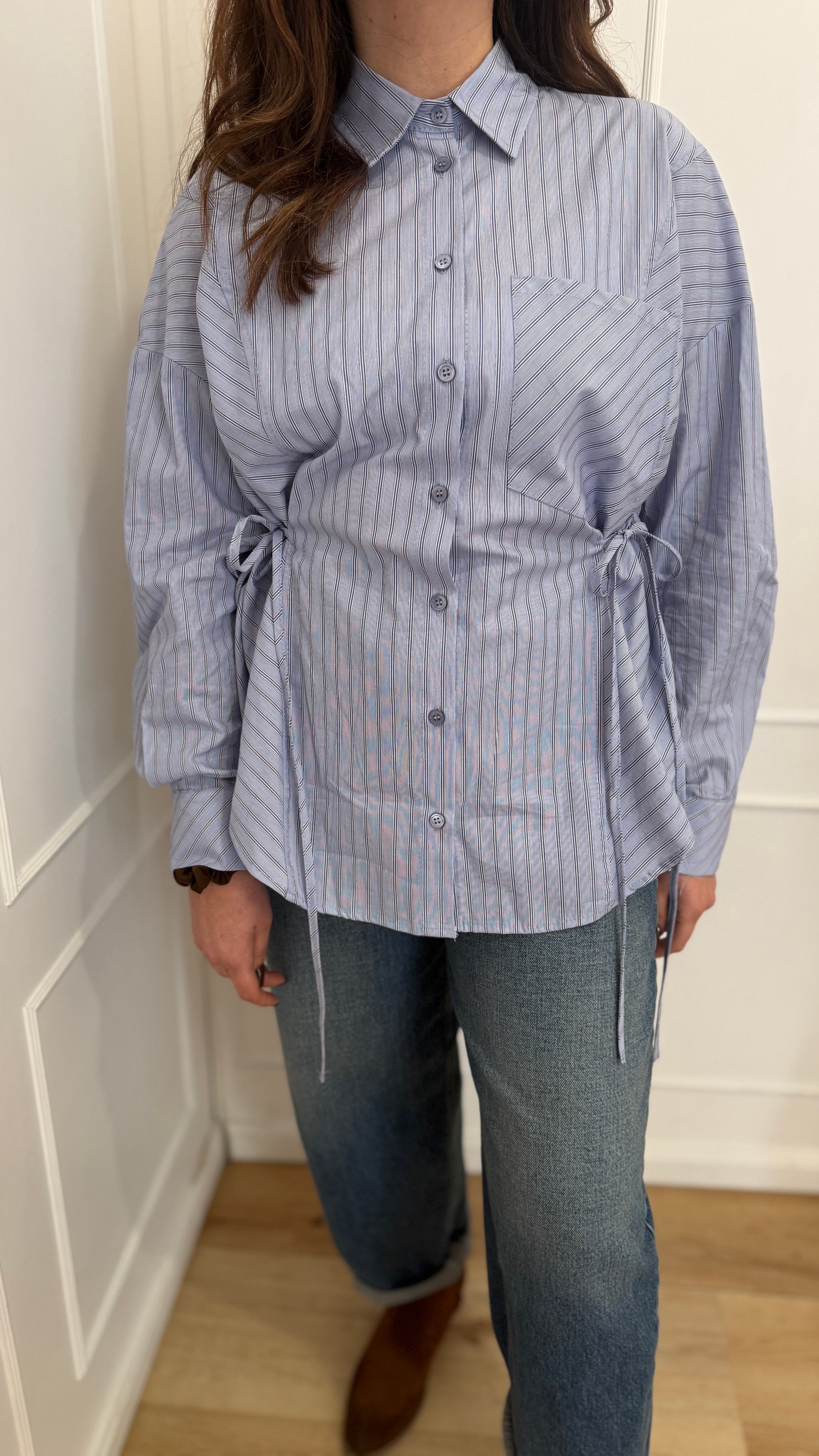 Camicia righe Oxford vicolo