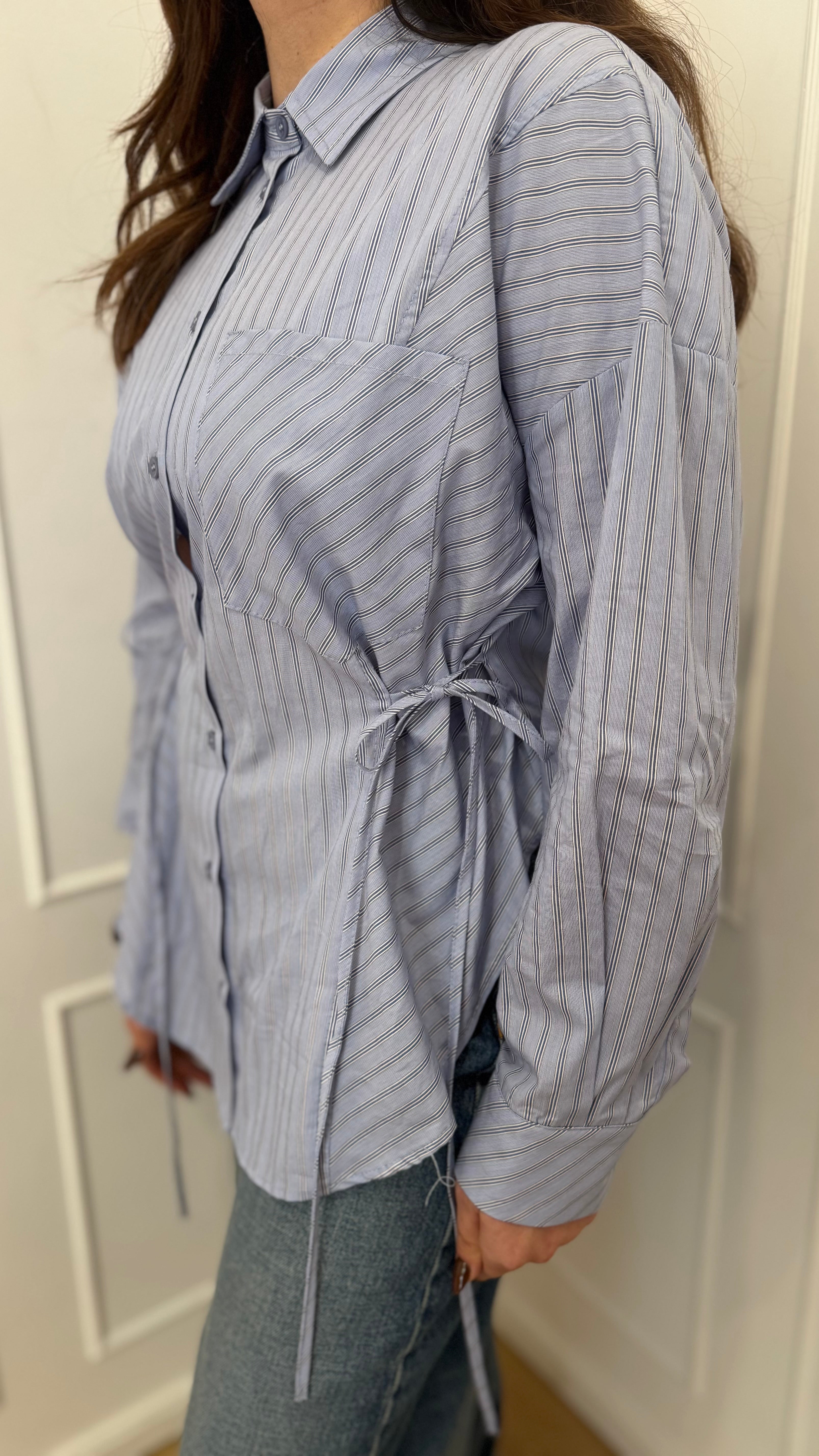 Camicia righe Oxford vicolo