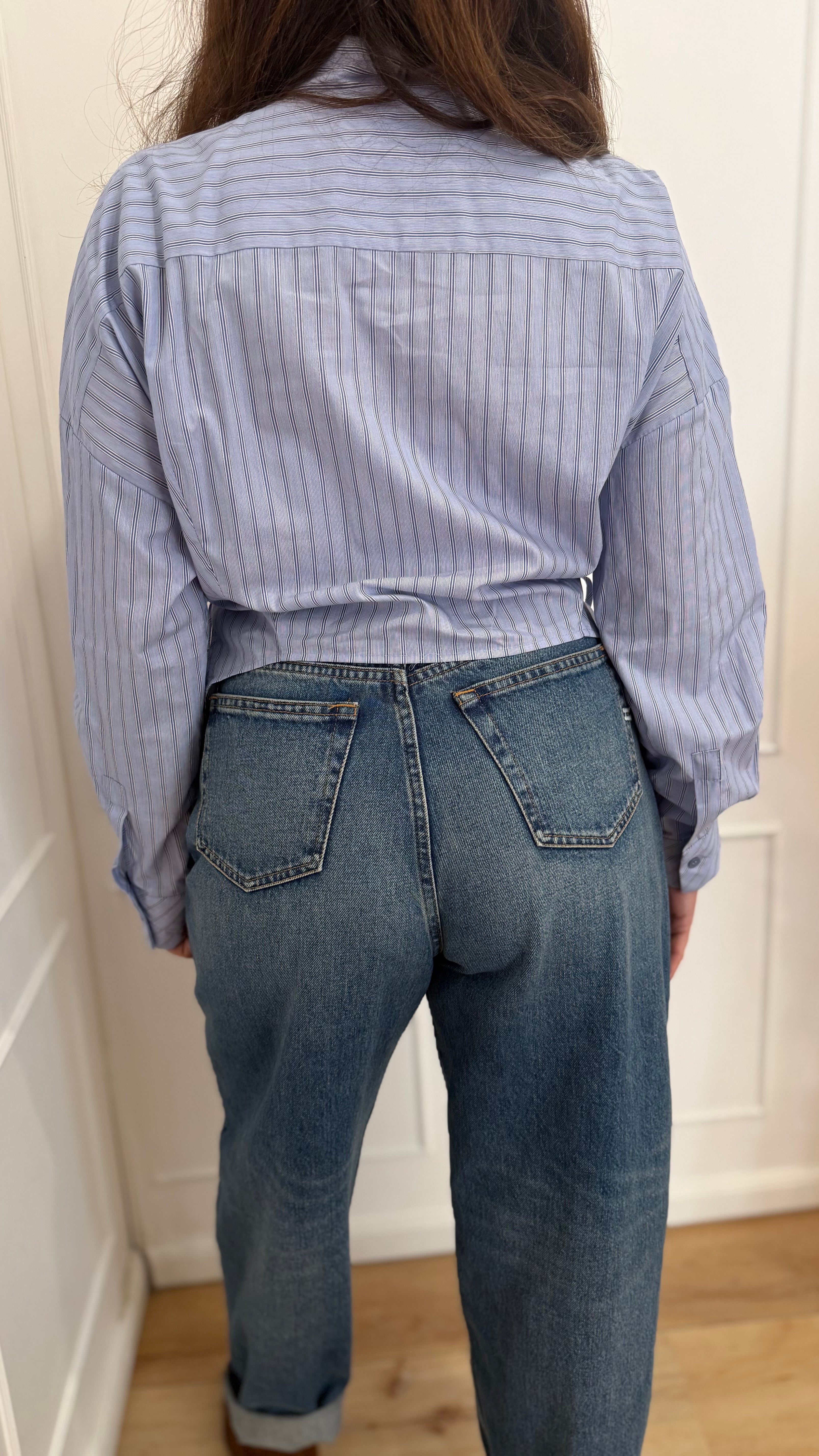 Camicia righe Oxford vicolo