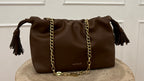 Borsa tassel smal marrone vicolo