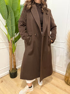 Cappotto lungo con tasche Susy Mix