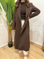 Cappotto lungo con tasche Susy Mix
