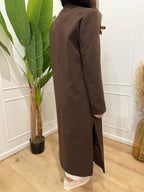 Cappotto lungo con tasche Susy Mix