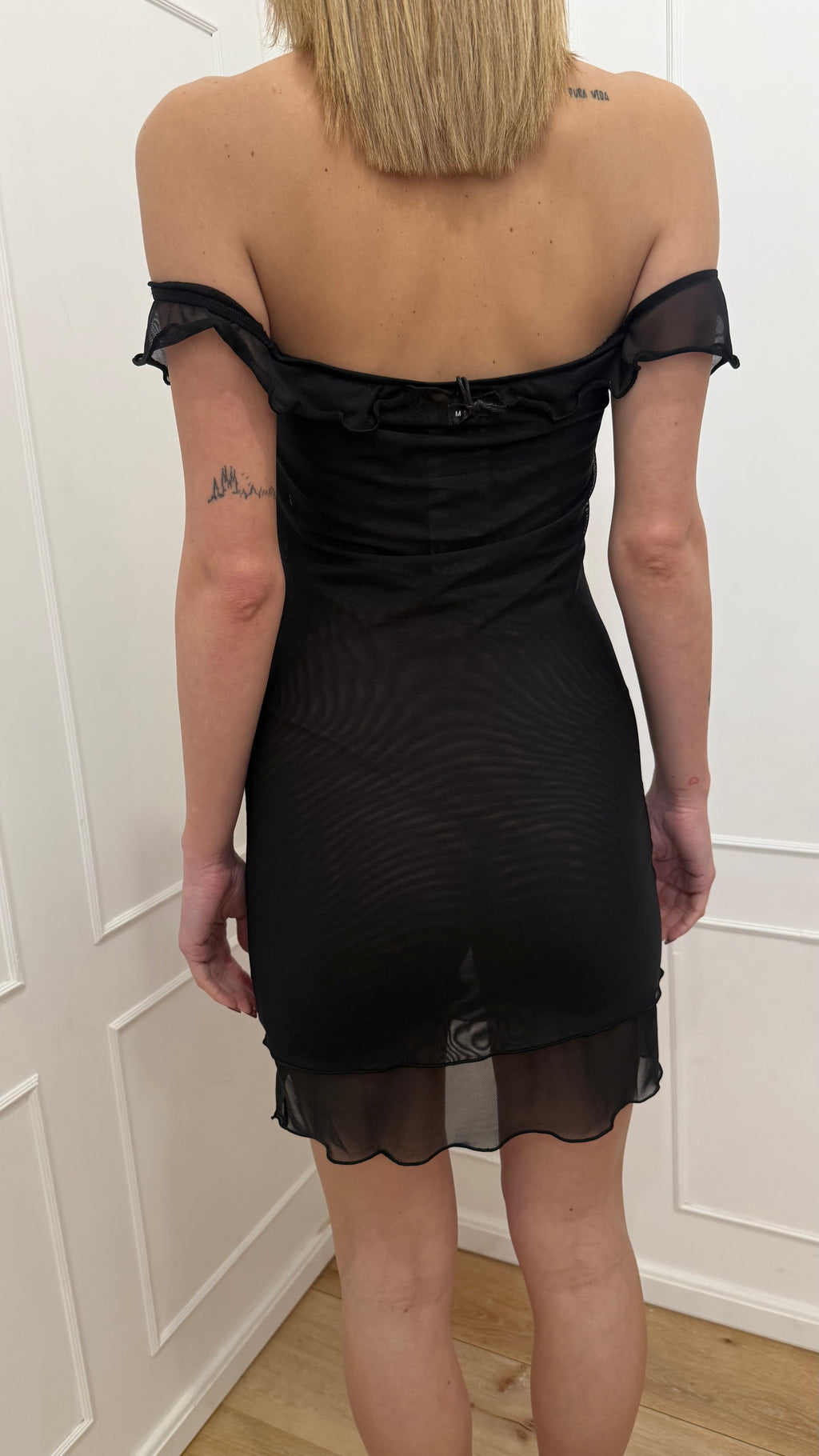 Vestito corto Donna Me fui Nero