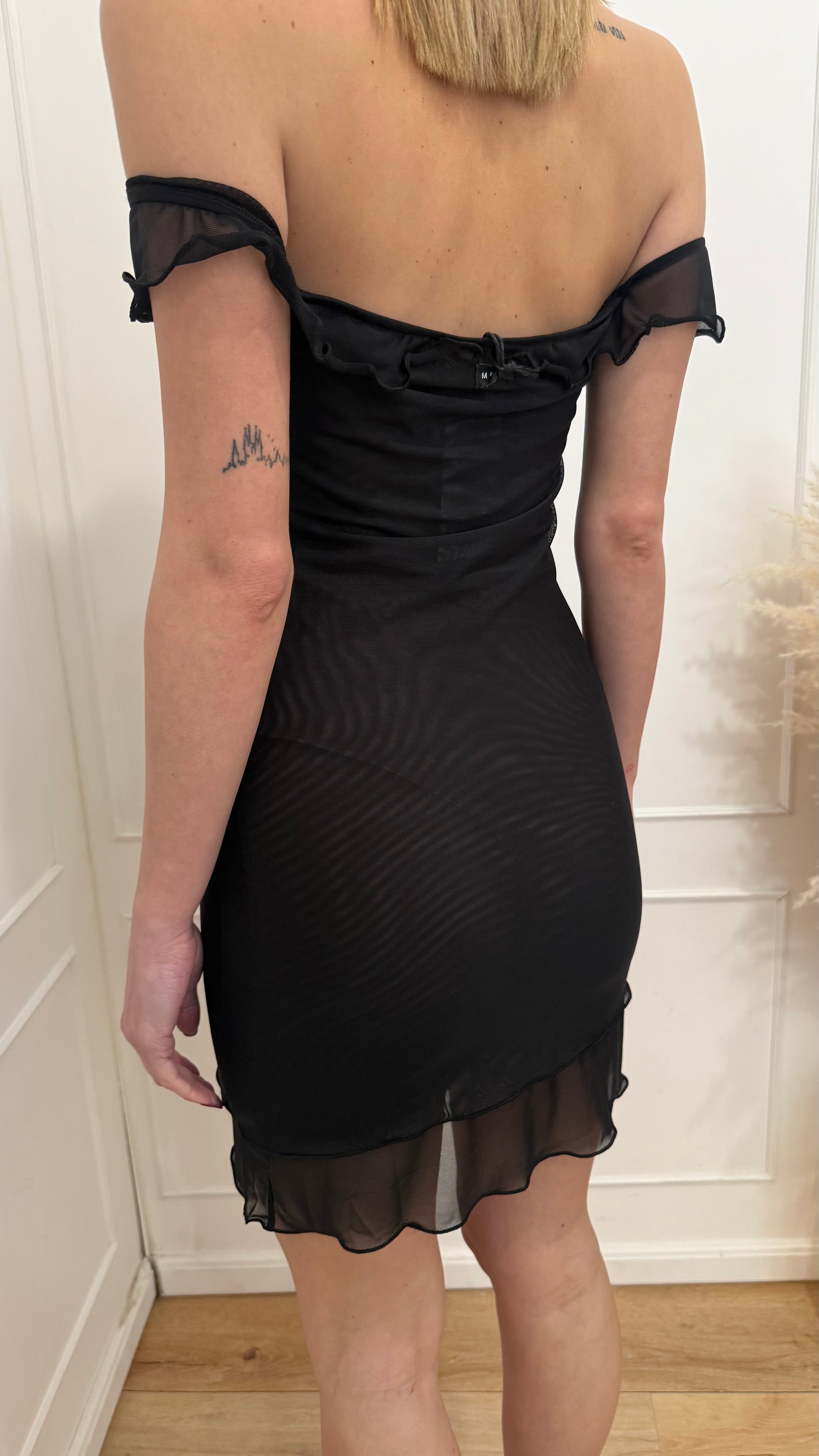 Vestito corto Donna Me fui Nero