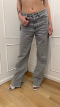 Jeans gil barrel fit grigio vicolo