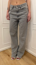 Jeans gil barrel fit grigio vicolo