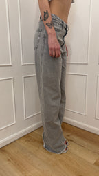 Jeans gil barrel fit grigio vicolo