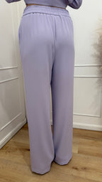 Tailleur giacca monopetto lilla kontatto