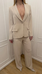 Tailleur giacca monopetto avorio  kontatto