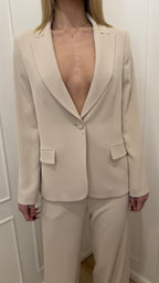 Tailleur giacca monopetto avorio  kontatto