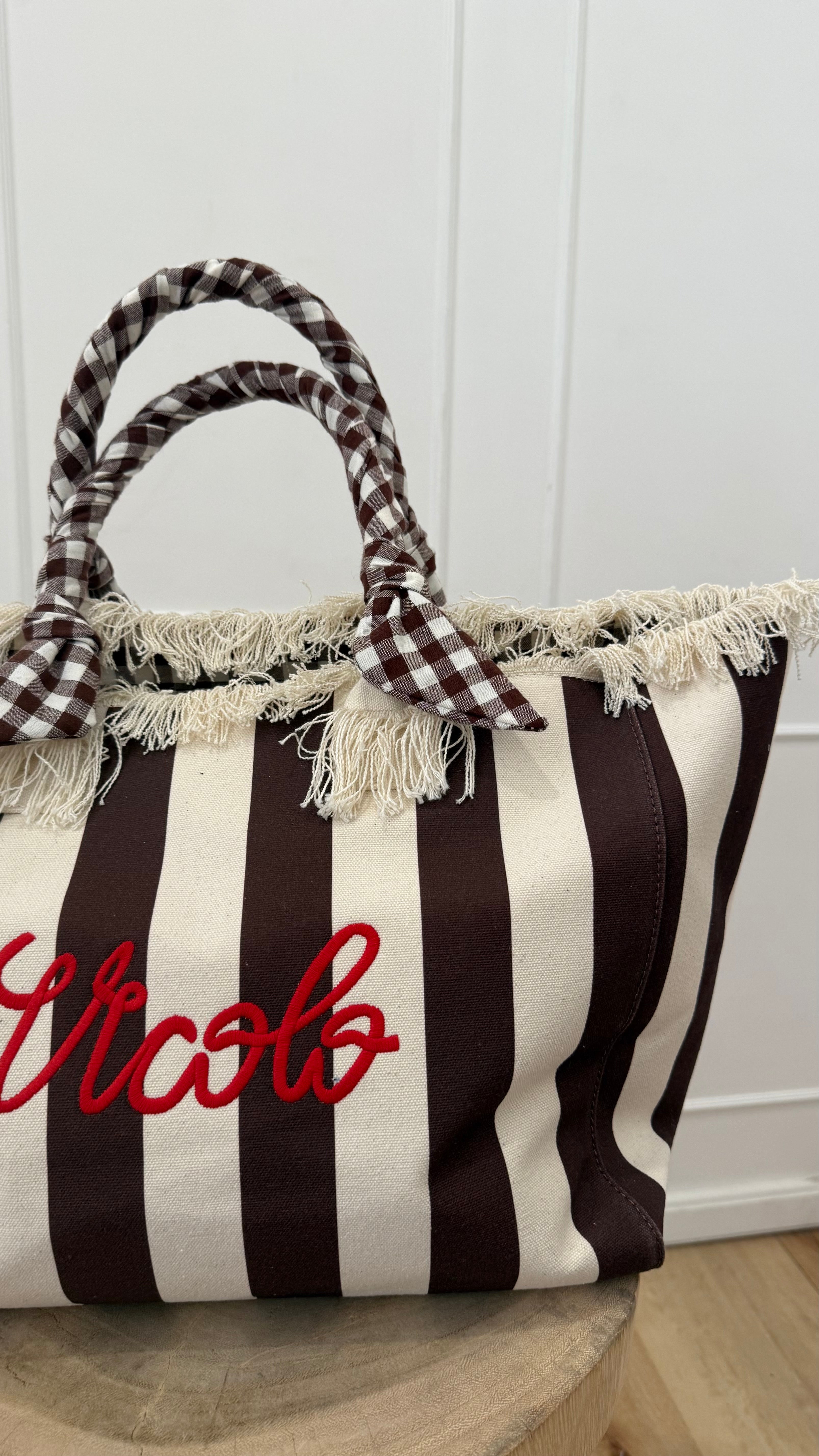 Ibiza maxi Bag stripes Vicolo