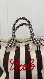 Ibiza maxi Bag stripes Vicolo