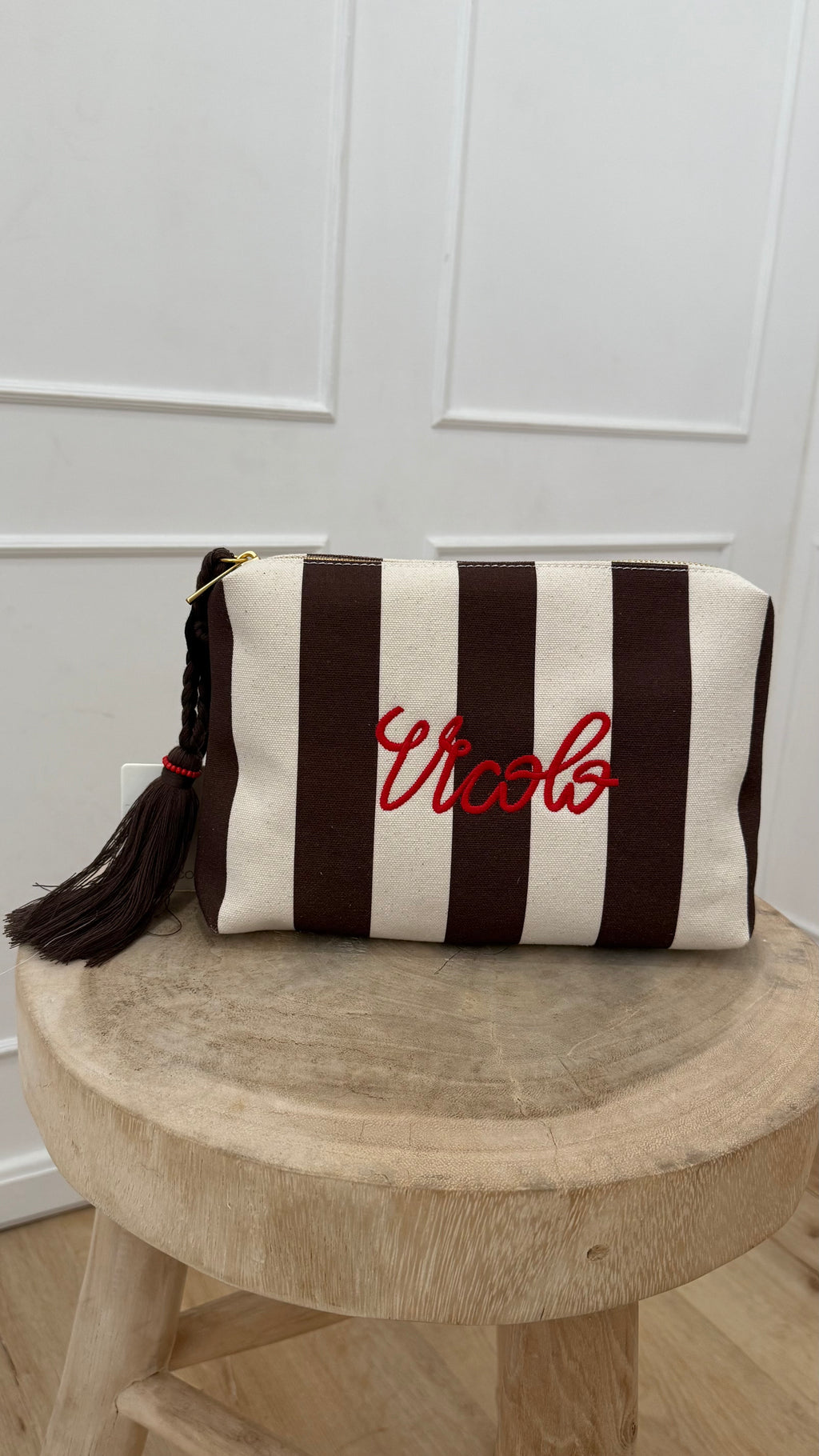 Pochette stripes Vicolo