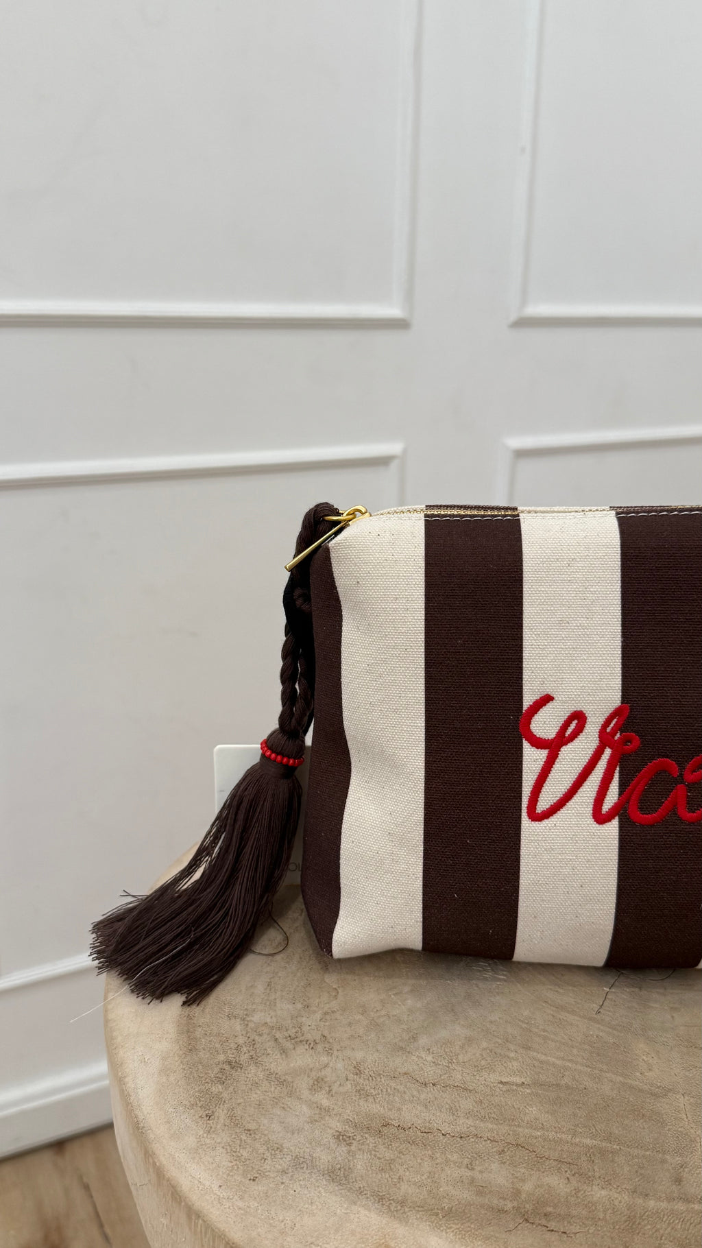Pochette stripes Vicolo