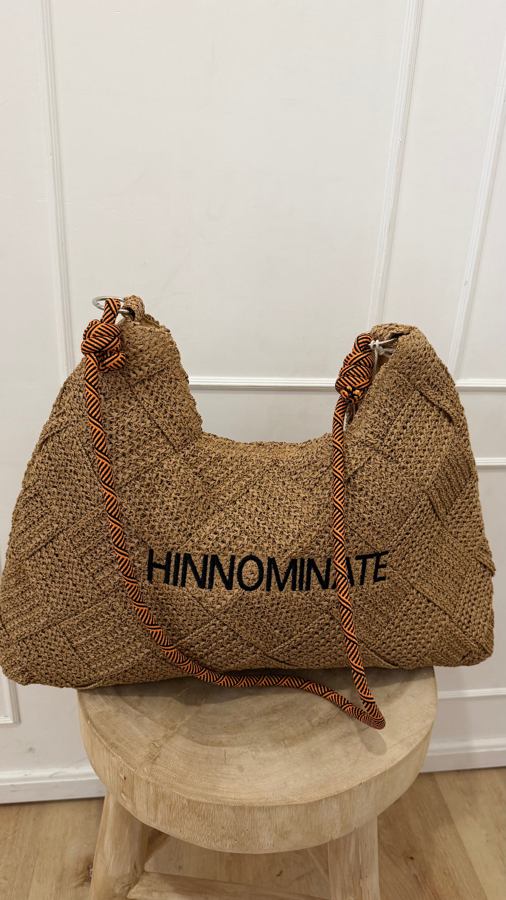 Borsa in rafia grande Hinnominate