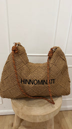 Borsa in rafia grande Hinnominate