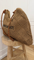Borsa in rafia grande Hinnominate