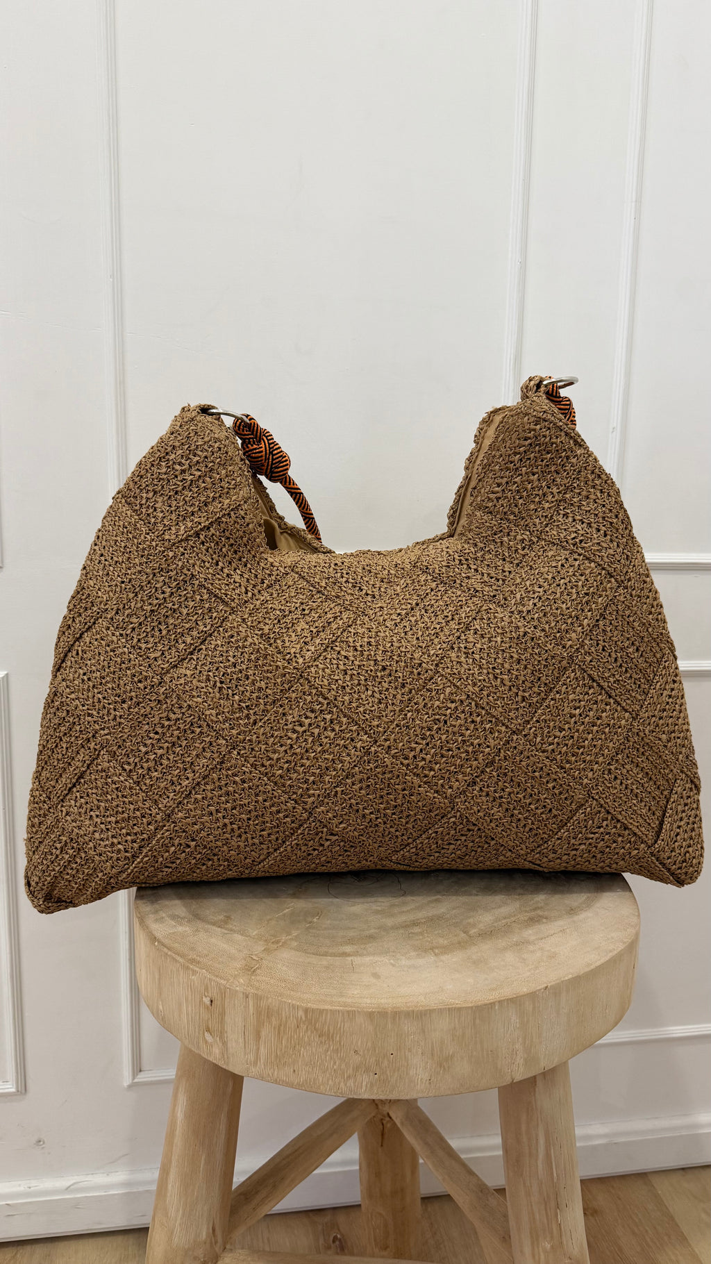Borsa in rafia grande Hinnominate