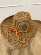 Cappello in rafia con cordoncino Hinnominate
