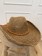 Cappello in rafia con cordoncino Hinnominate