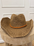 Cappello in rafia con cordoncino Hinnominate