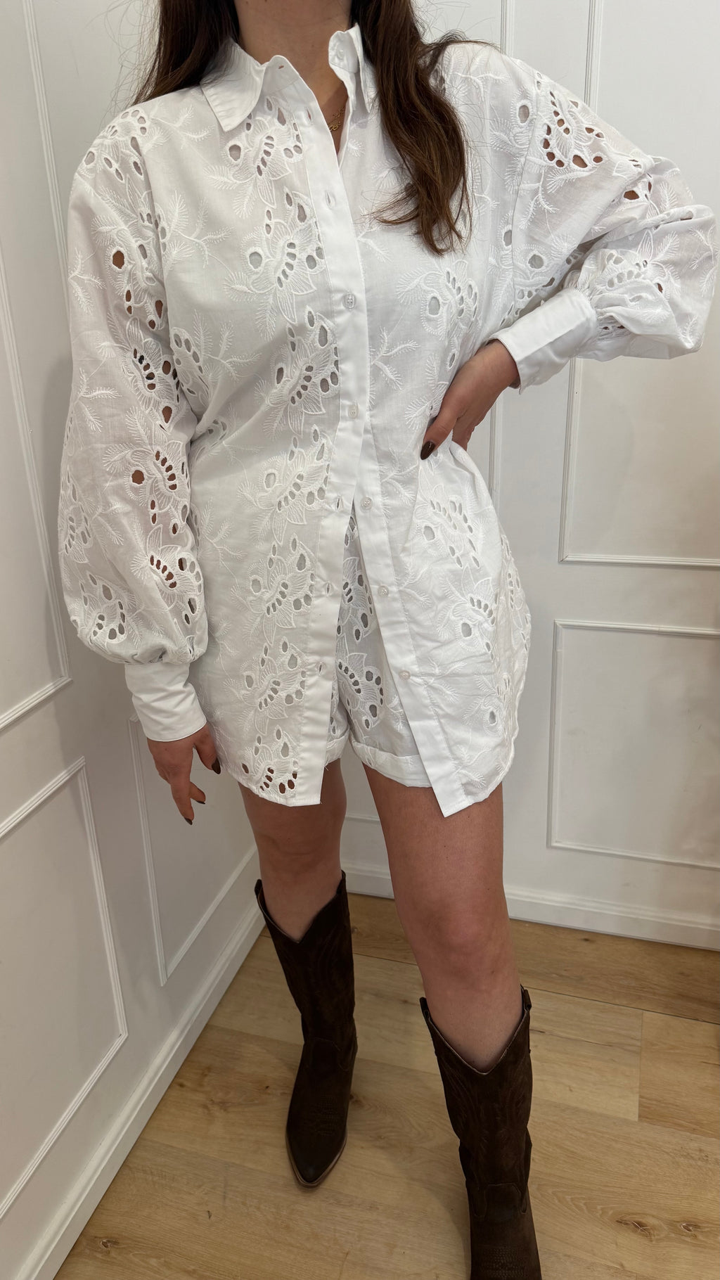 Camicia sangallo Glamorous