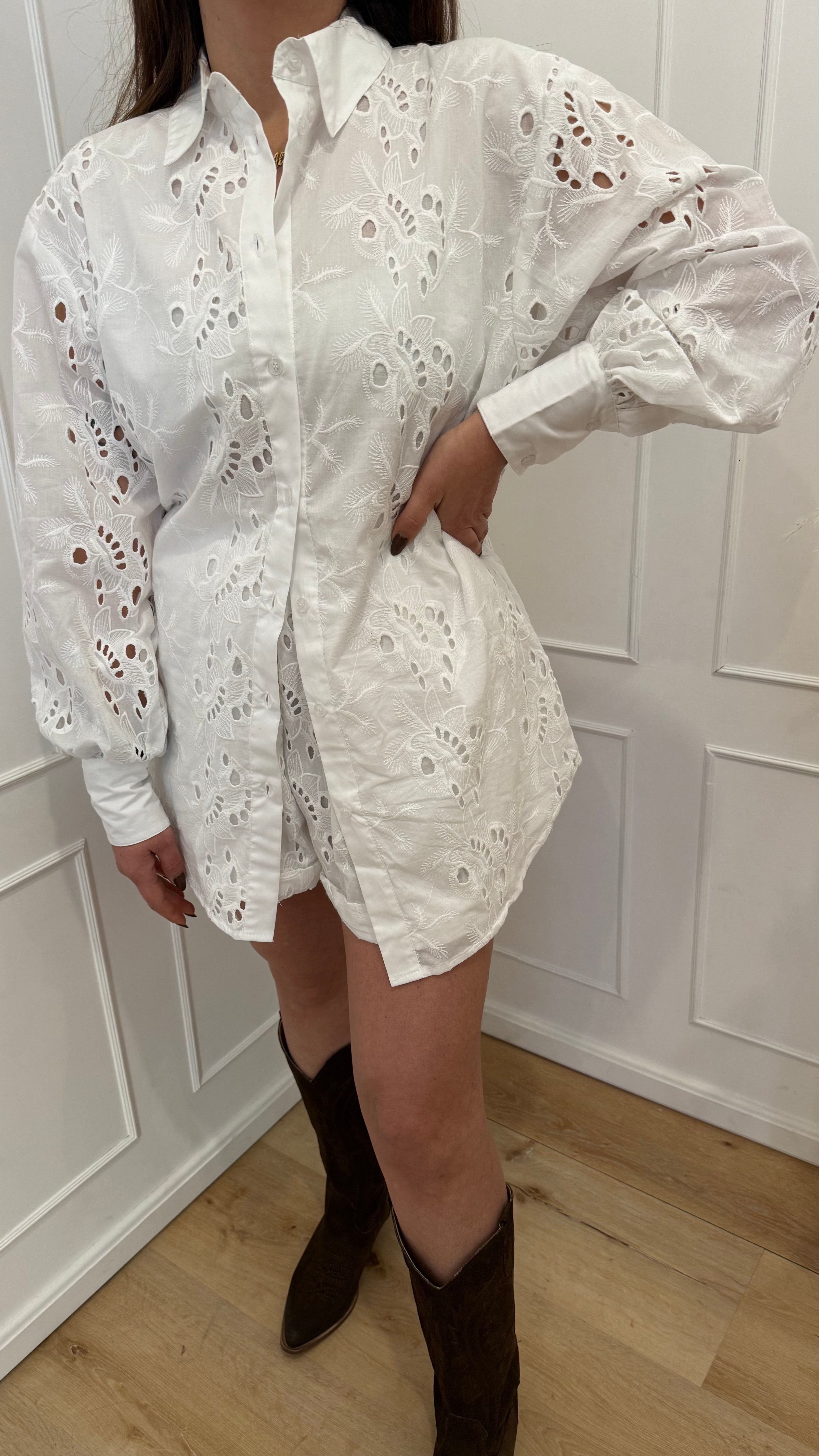 Camicia sangallo Glamorous
