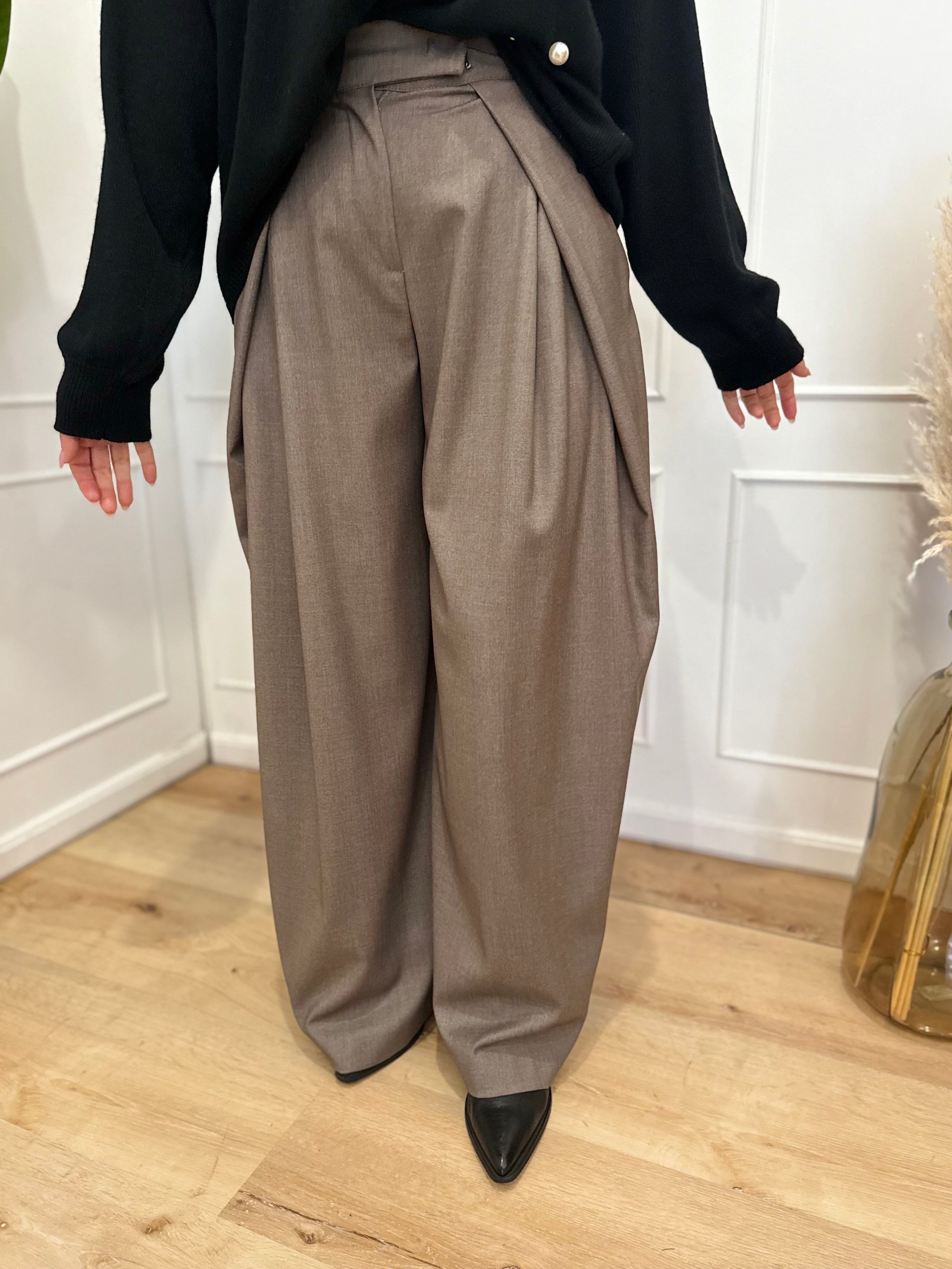 Pantalone pences largo fango vicolo