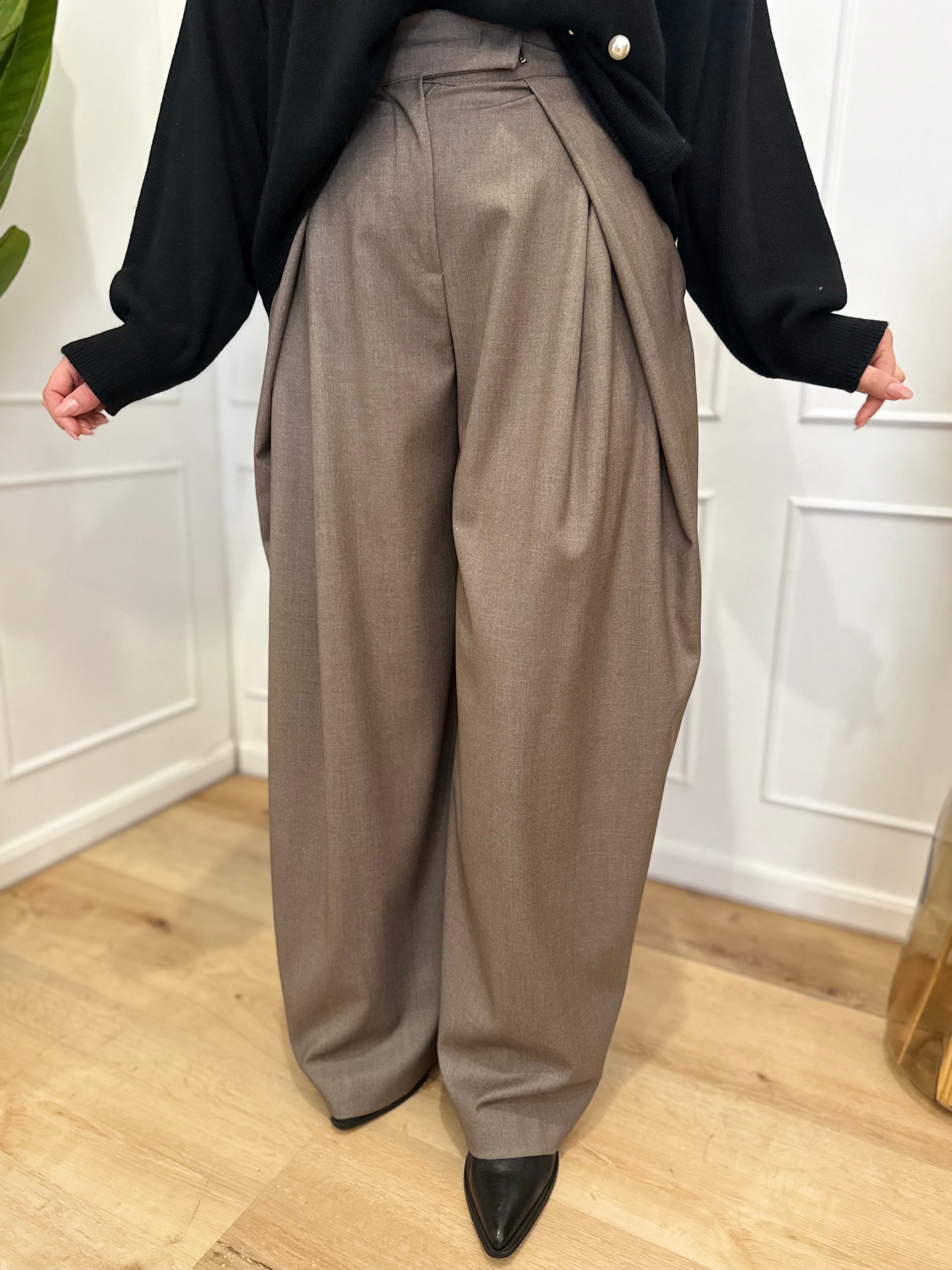 Pantalone pences largo fango vicolo