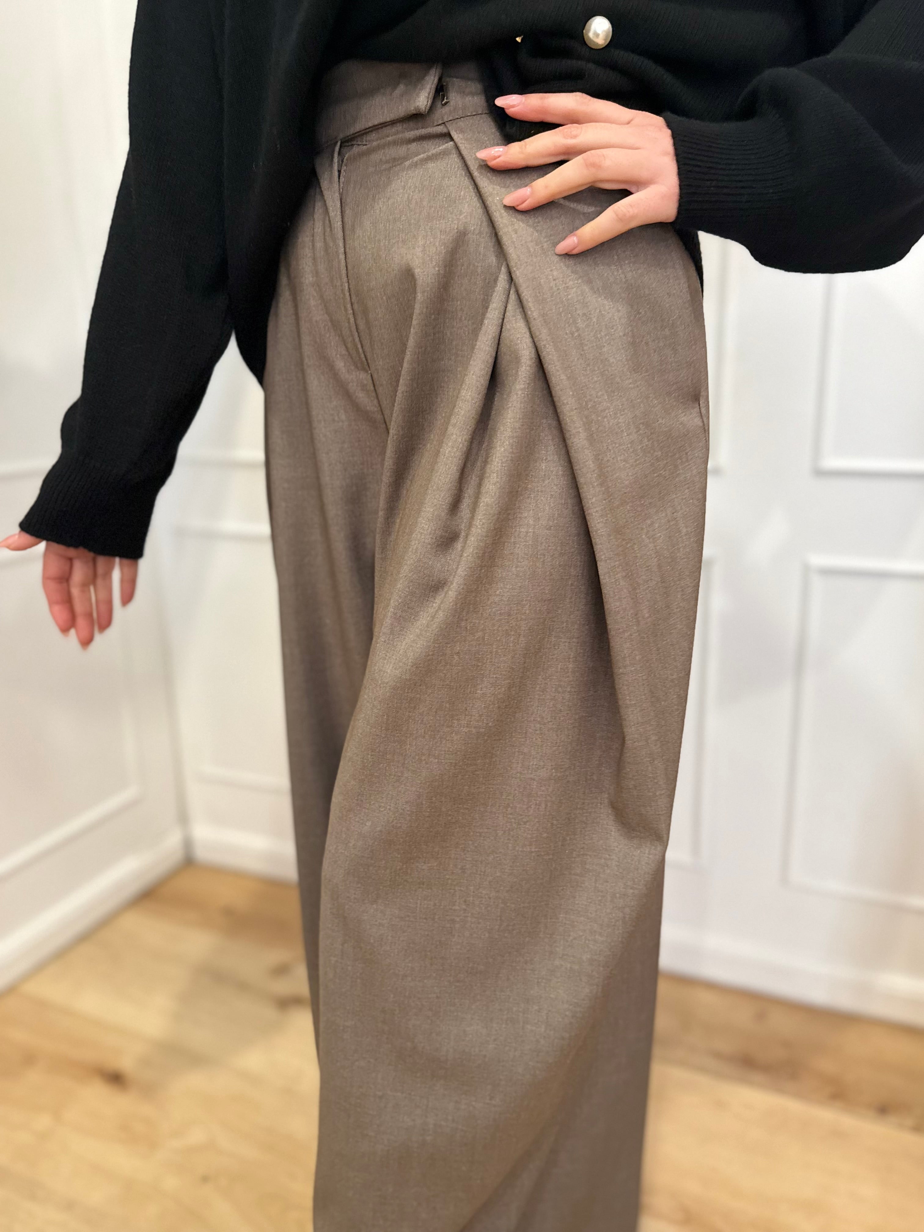 Pantalone pences largo fango vicolo