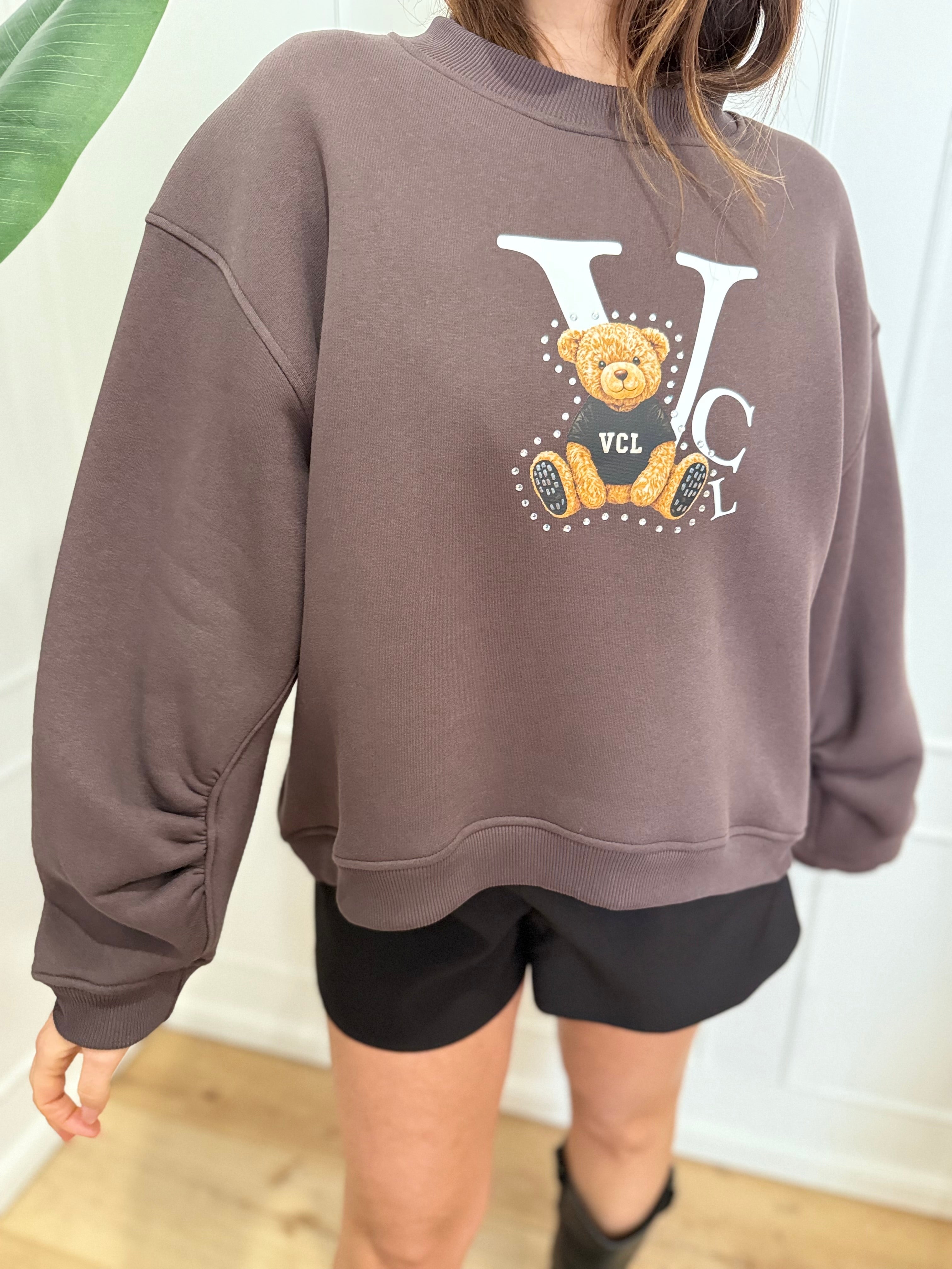 Felpa  orsetto moro vicolo