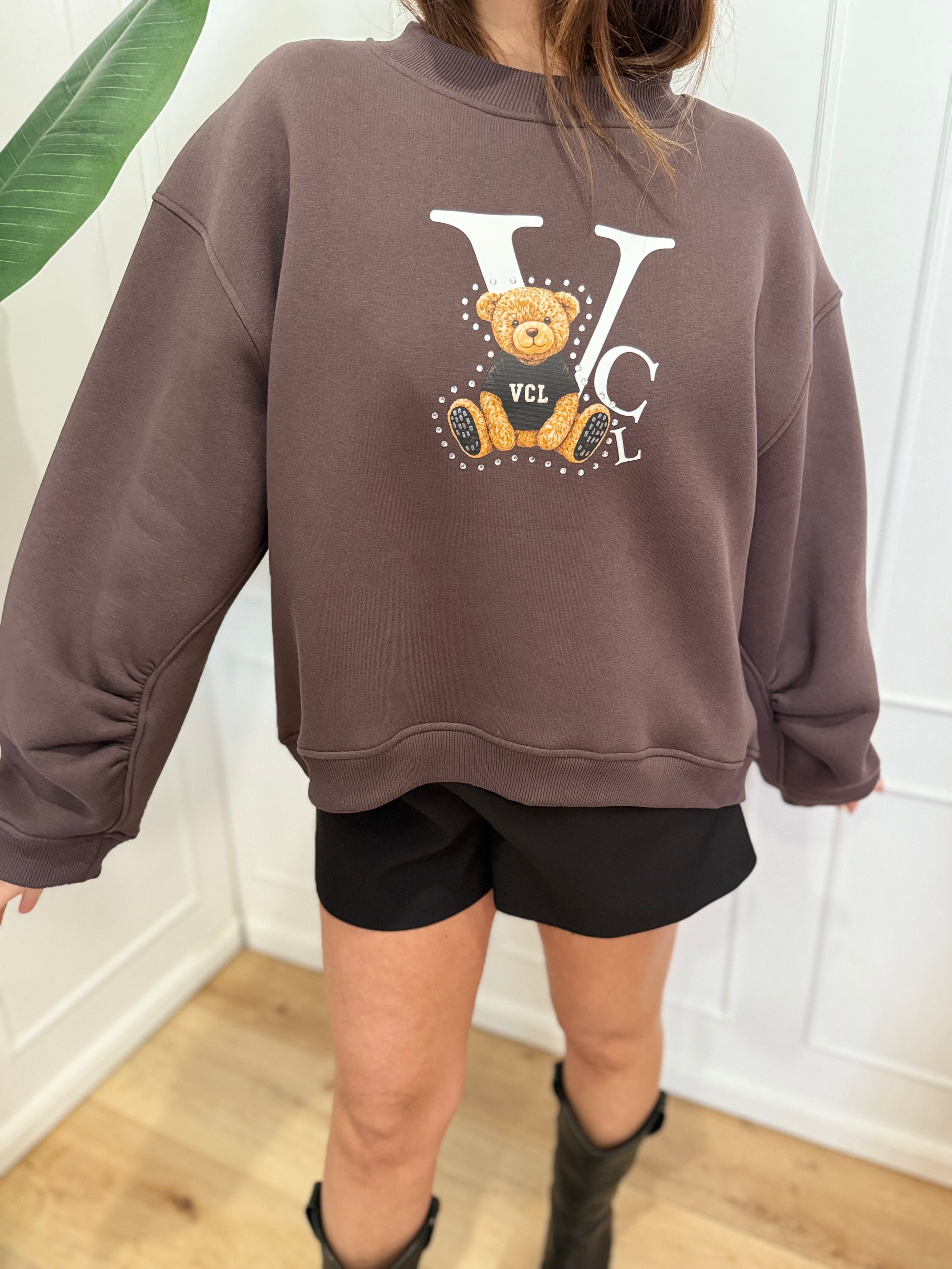 Felpa  orsetto moro vicolo