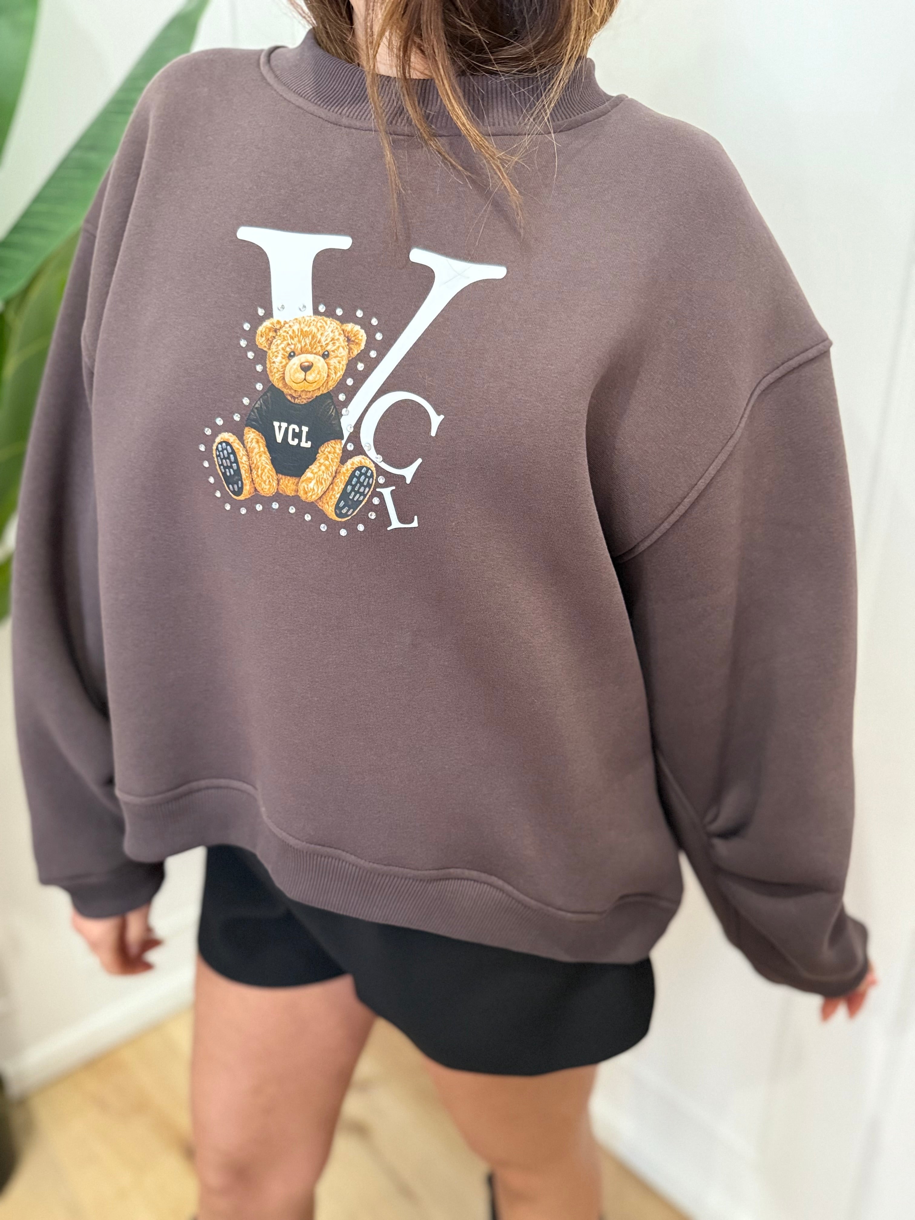 Felpa  orsetto moro vicolo